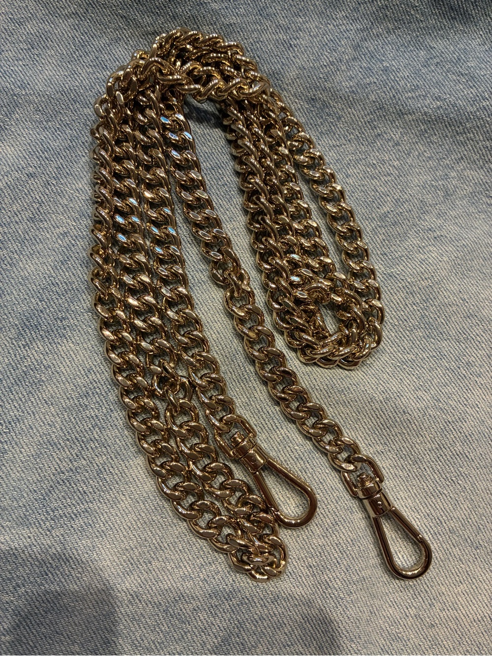 Gold Kate Spade Crossbody Chain